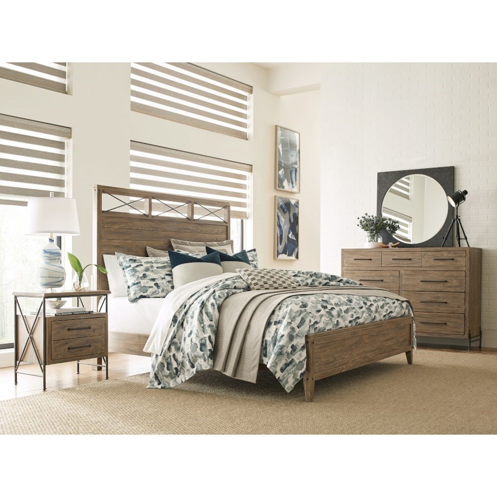 Kincaid Furniture Modern King Bedroom Group Thornton Furniture